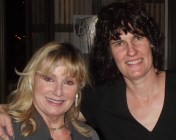 the author and a friend